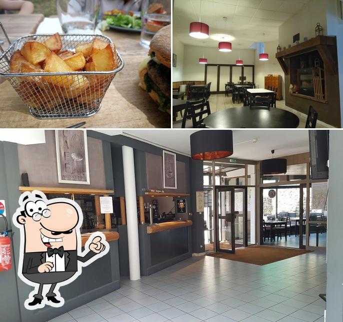 La photo de la intérieur et burger de Au Relais Montagnard’s