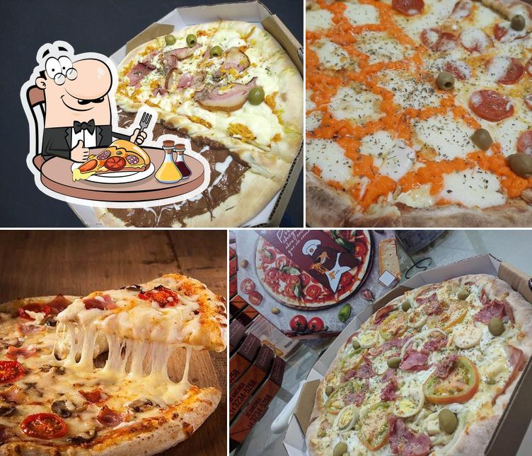 Experimente diferentes estilos de pizza