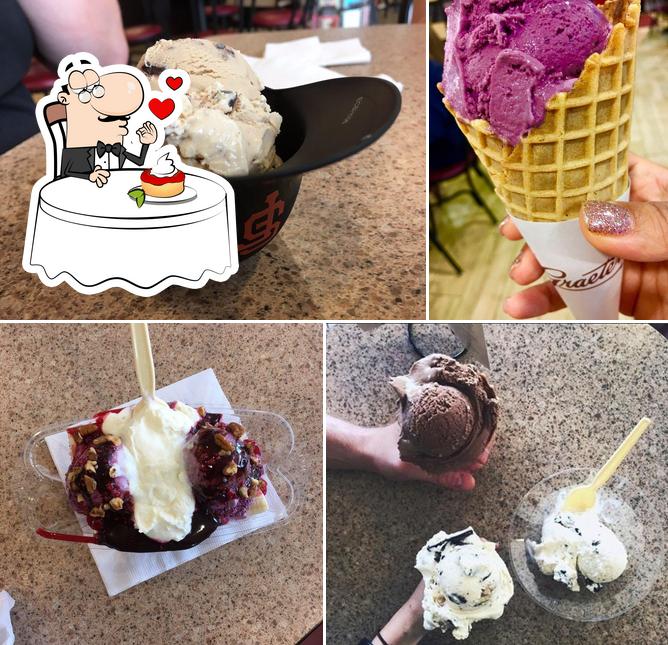Graeter's Ice Cream provides a number of desserts