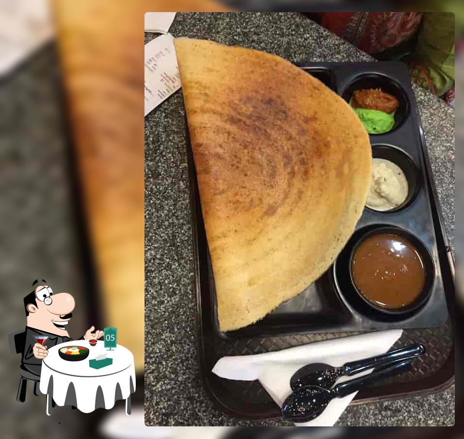 Food at Madrasi Masala Dosa