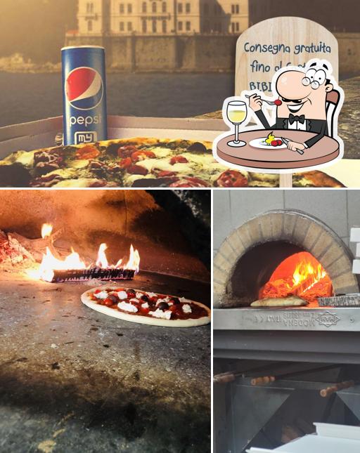 Cibo al Pizzeria Smile Roiano