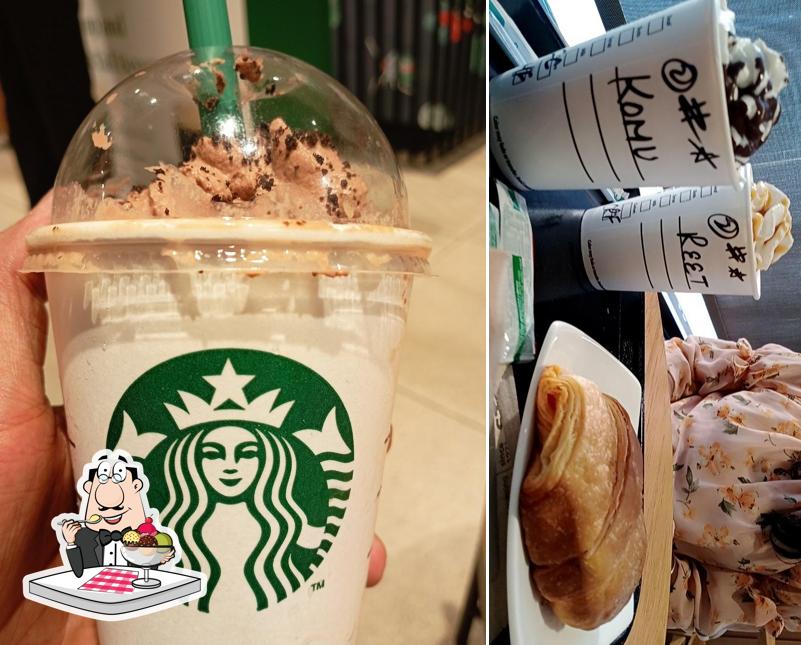 Starbucks serves a number of sweet dishes