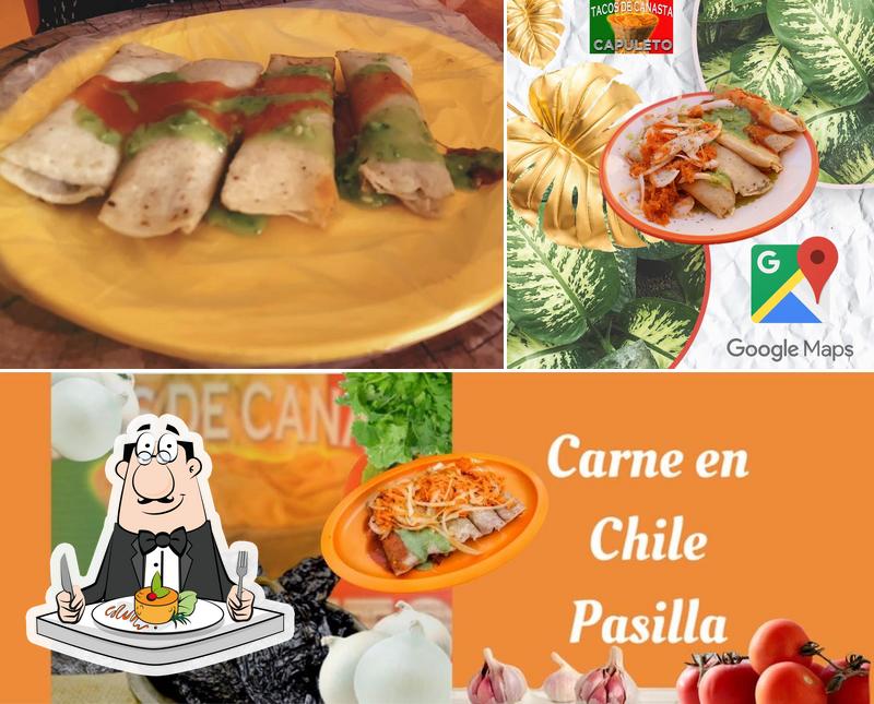 Restaurante Tacos De Canasta Capuleto (centro), Aguascalientes Carta