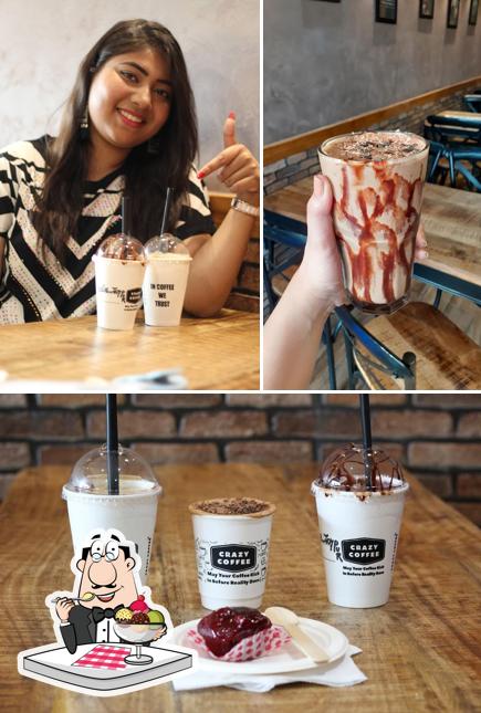 Crazy Coffee - Jagatpura serves a variety of sweet dishes