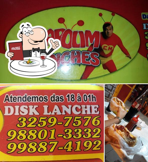 Comida em Chapolin Lanches