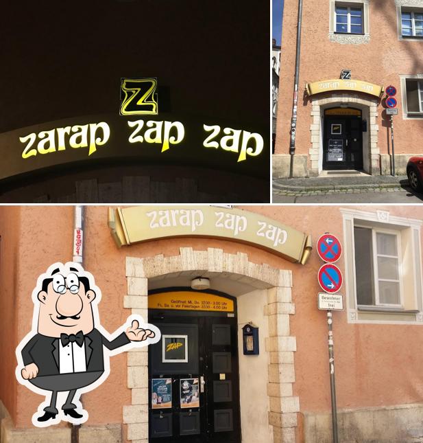 L'intérieur de Zarap Zap Zap