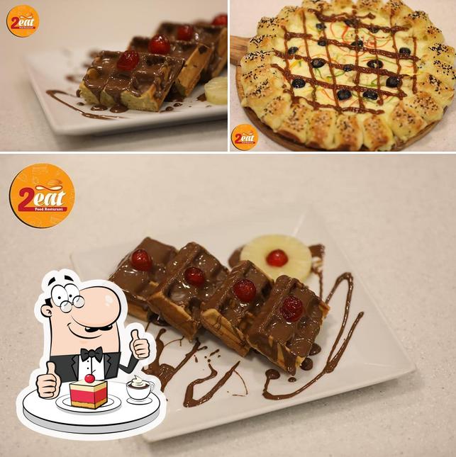 2eat serves a number of sweet dishes