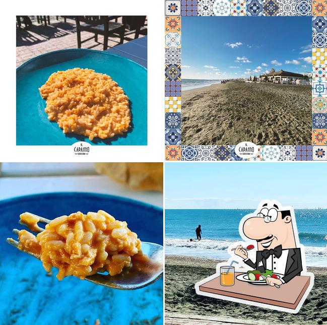 La immagine della cibo e esterno di Capanno - Beach Club
