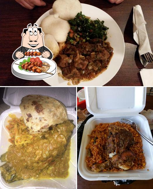 Jambo Africa Restaurant N Bar, 1601 Freeway Blvd 1756 in Brooklyn Center Restaurant menu and