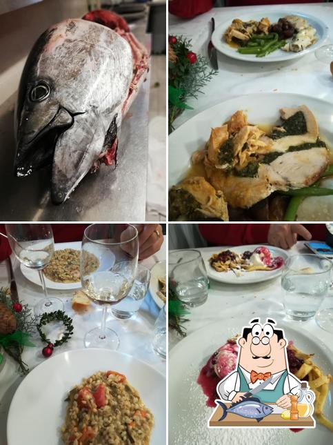 Ristorante del Parco serve un menu per gli amanti dei piatti di mare