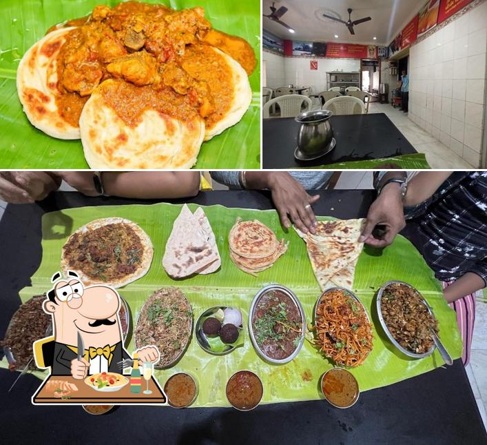 The restaurant's food and interior