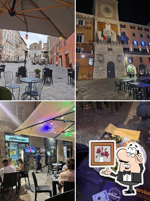 Gli interni di ANburger Ancona