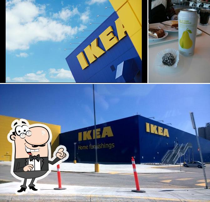 Внешнее оформление и напитки в IKEA Winnipeg - Restaurant