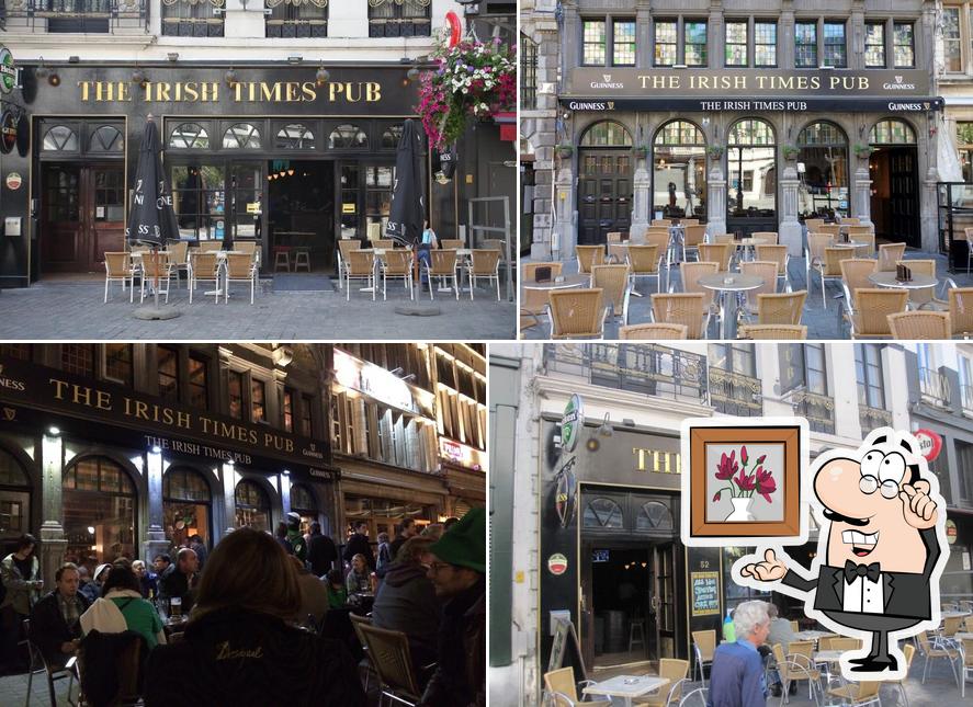 L'intérieur de The Irish Times Pub