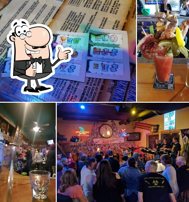 Northwoods Bar & Grill in Nowthen Restaurant menu and reviews