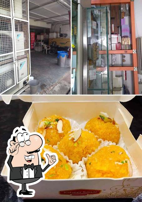 The picture of interior and food at Ksheer Sagar - Banarasi Sweets, Since 1968
