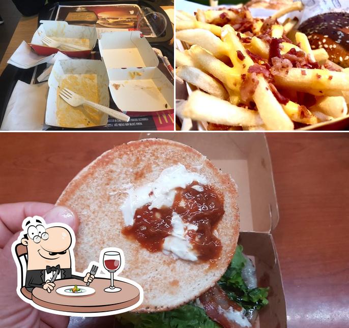 Cibo al McDonald's Trieste Via Flavia