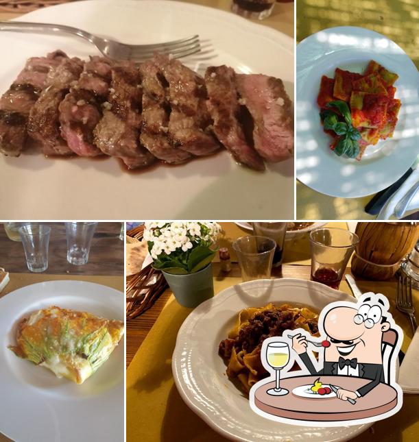 Cibo al Ristorante Ristoro In Campagna