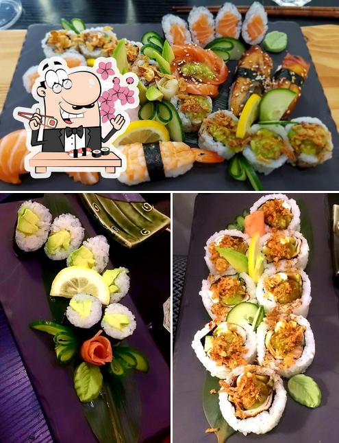 Les sushi sont offerts par SUSHICHALET