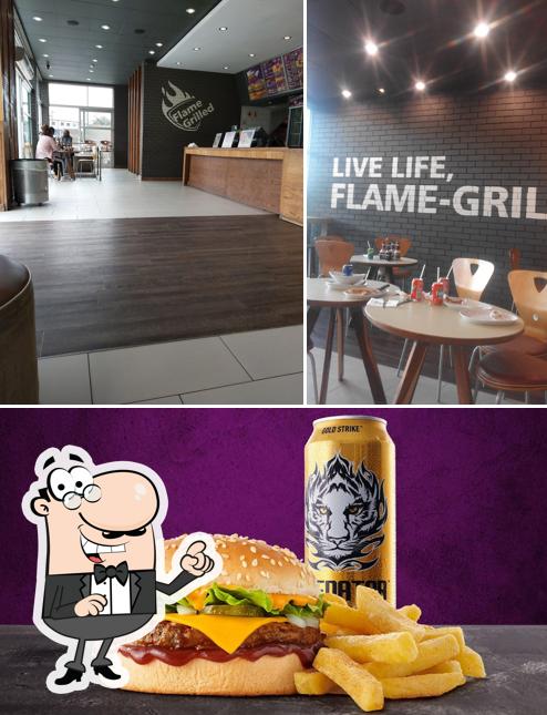 Steers Drive Thru se distingue par sa intérieur et burger