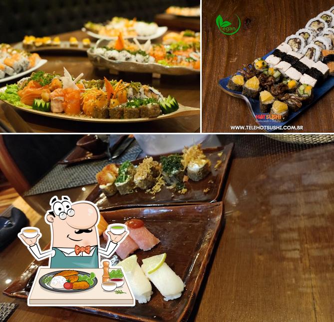 Comida em Hot Sushi Restaurante e Delivery