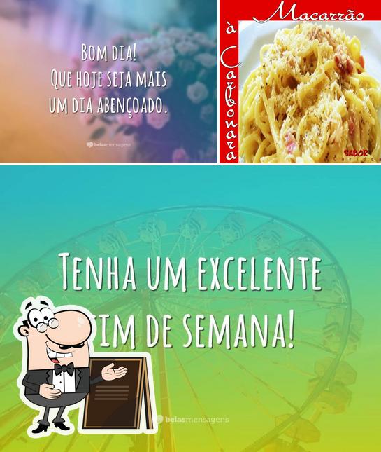 Entre diferentes coisas, exterior e comida podem ser encontrados no Sabor Carioca Delivery