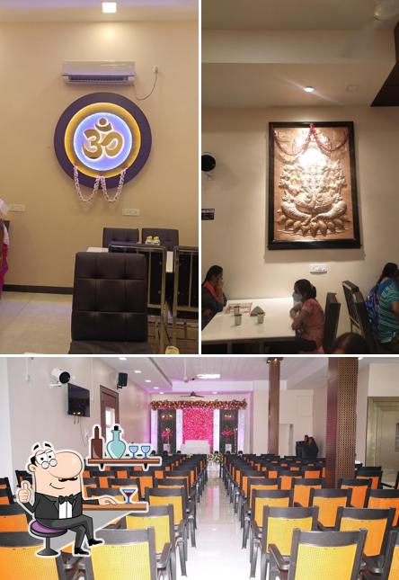 The interior of Sri Nandthi Bhavan Salem