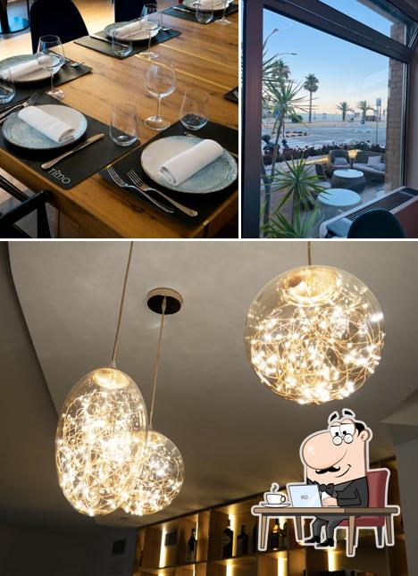 Timo Fusion Sushi Civitanova si caratterizza per la interni e bevanda