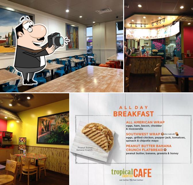 Tropical Smoothie Cafe, 1601 Willow Lawn Dr in Richmond Restaurant