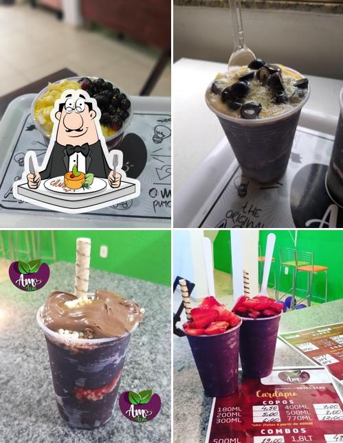 Platos en Amo Açaí