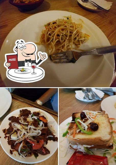 Food at Grandma's Cafe