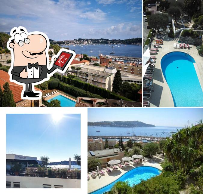 Restaurante Hôtel Le Versailles, VillefranchesurMer Opiniones del