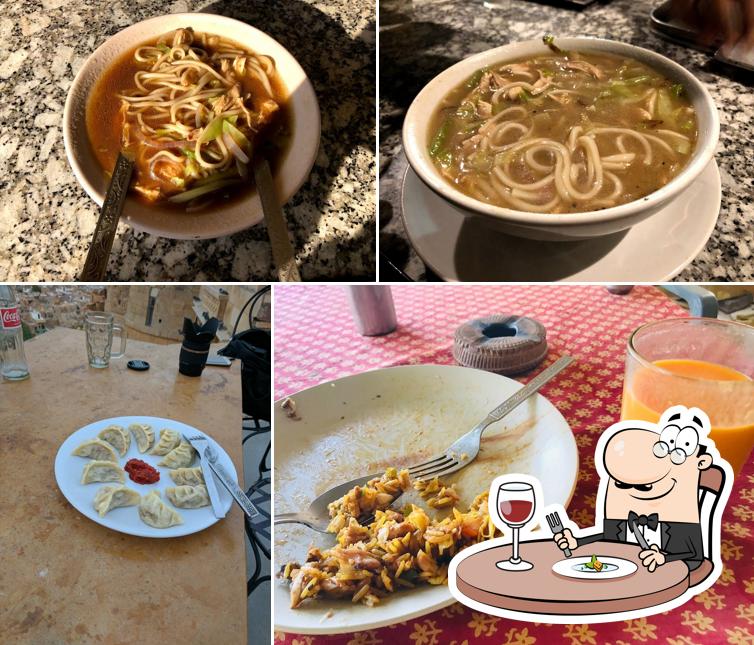 Food at Little Tibet Restaurant