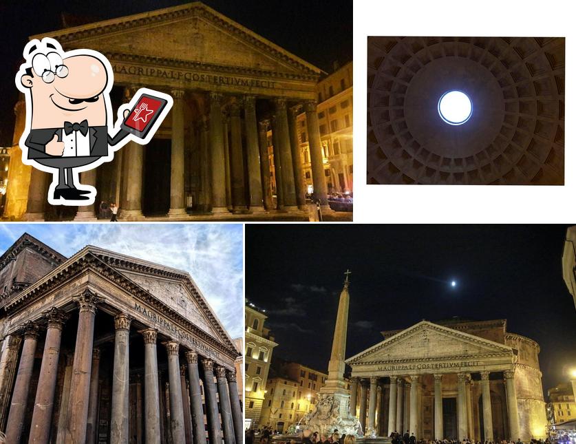 Guarda gli esterni di Agrippa al Pantheon