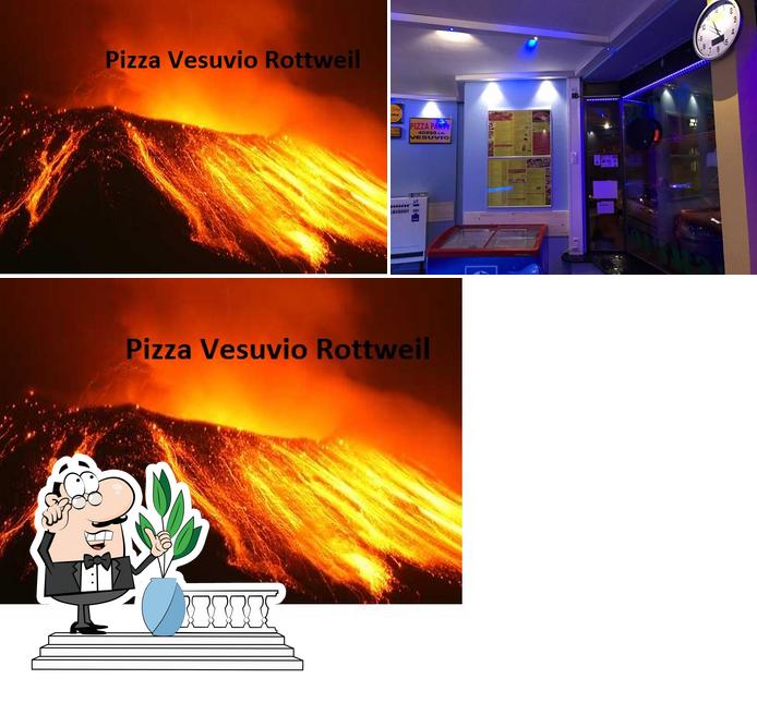 L'extérieur de Vesuvio Pizza-Express