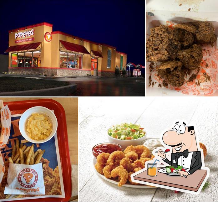 Popeyes Louisiana Kitchen in Fletcher Restaurant menu and reviews
