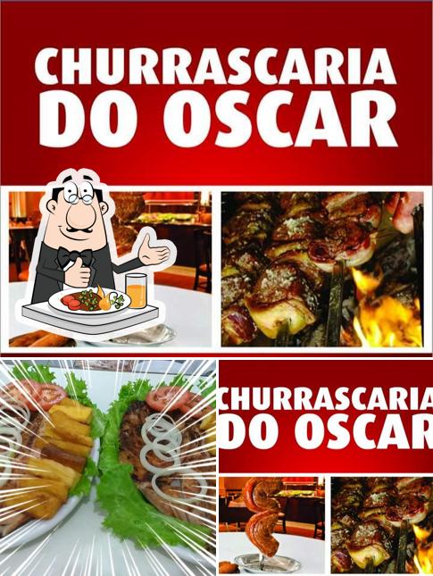 Comida em Churrascaria do Oscar