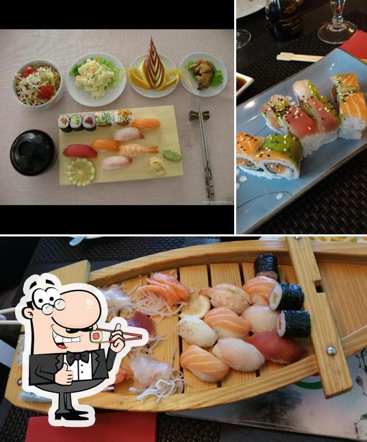 Prenditi le diverse opzioni di sushi