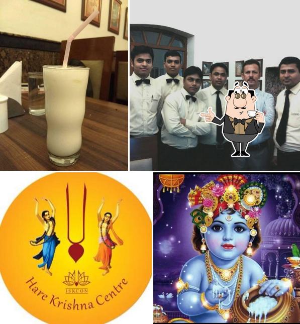 Enjoy a drink at Govinda's