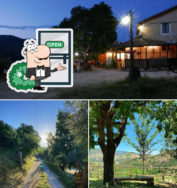 Guarda gli esterni di Agriturismo La Ciarla