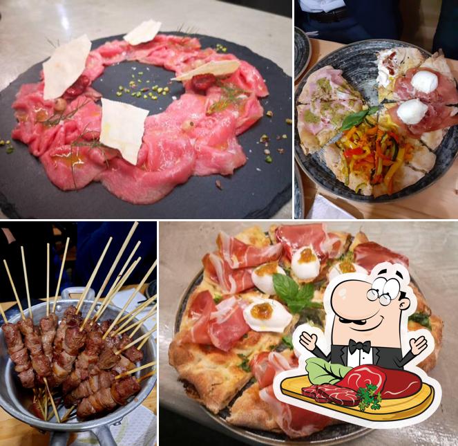 Carpaccio di manzo al Frate Tac in centro