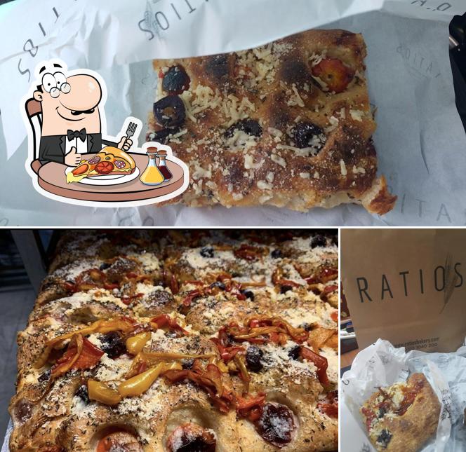 Commandez des pizzas à Ratios Bakery