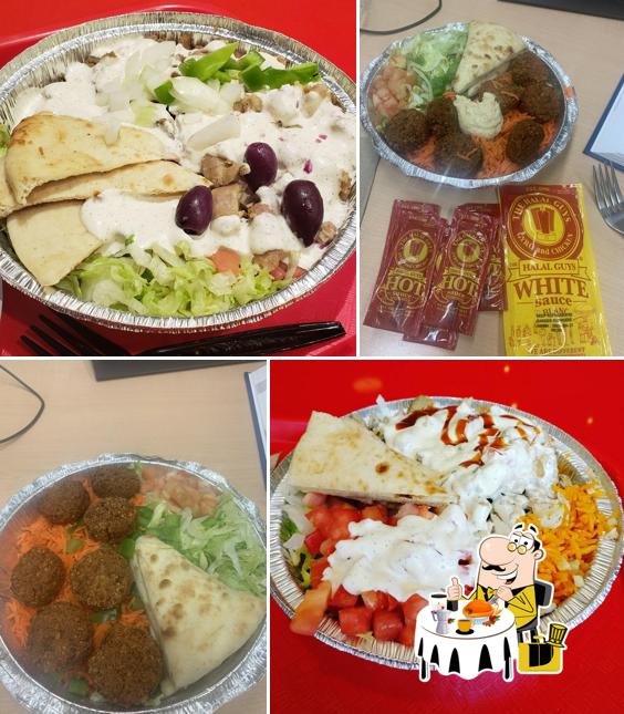 Nourriture à The Halal Guys