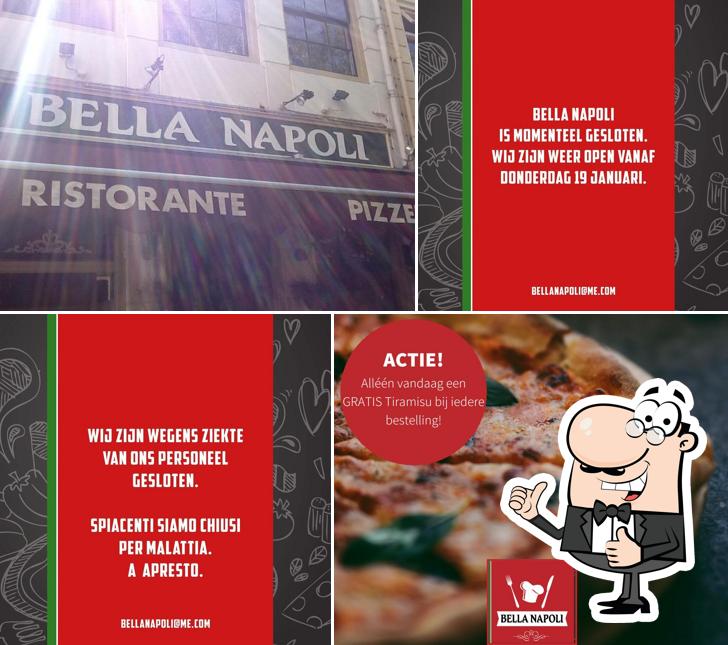 Это фото пиццерии "Bella Napoli Italiaans Restaurant Pizzeria"