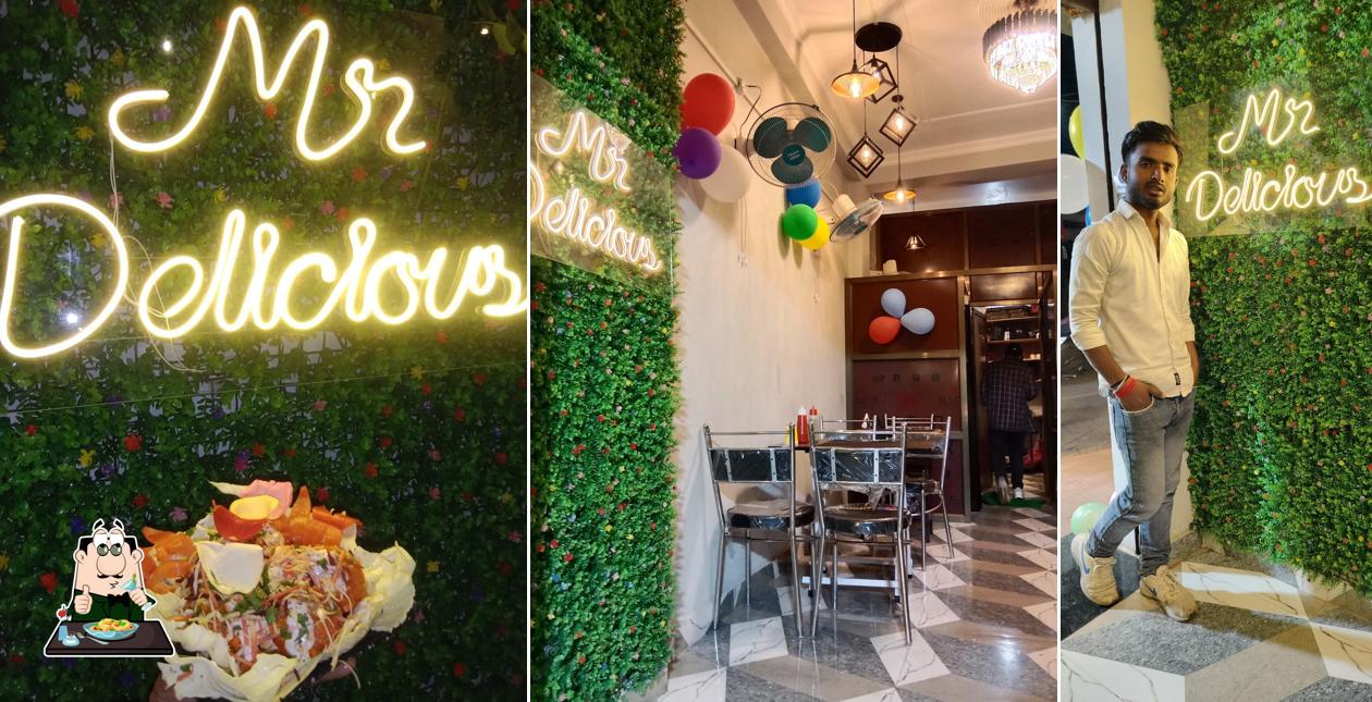 Food at Mr. delicious cafe and restaurant