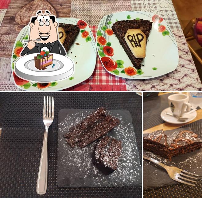 Torta al cioccolato al La fermata del gusto Bottega & Ristoro