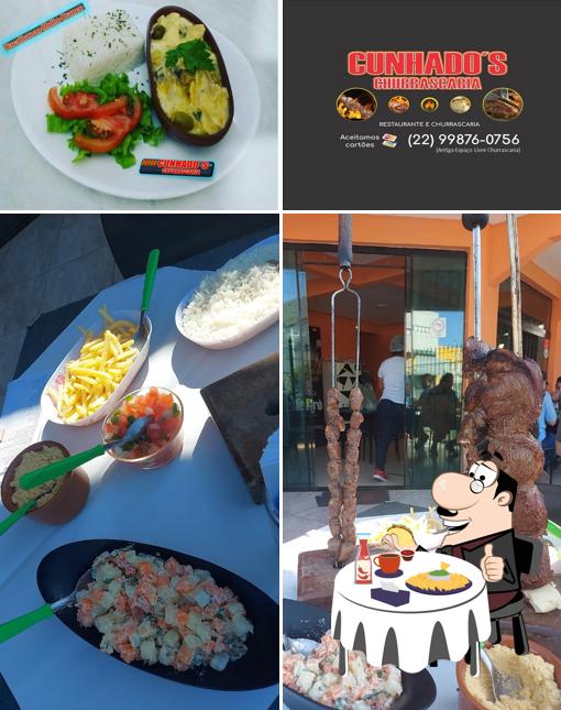 Peça um hambúrguer no Cunhado’s Churrascaria