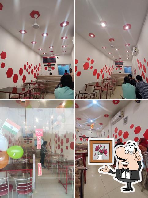 The interior of Fav Momo