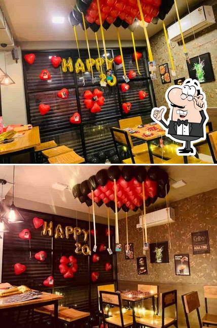 The interior of Samy's Families Restro Express