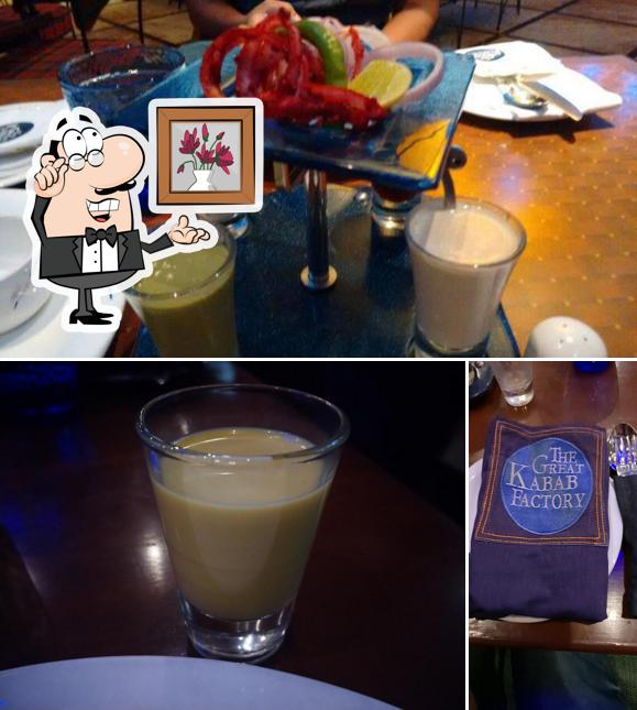 Check out how THE GREAT KABAB FACTORY looks inside